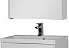 Комплект мебели для ванной Aquanet Латина 70 2 ящика белая