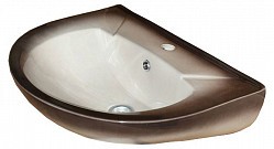 Превью фото Раковина Rosa Элеганс чёрная № 1