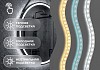Зеркало настенное с подсветкой круглое в ванную Teymi Kuura D600 LED сенсор кожаный ремень T20710 T20710 № 6