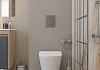 Комплект инсталляция Teymi Rapid SL с кнопкой GROHE оружейная сталь + унитаз ТОРНАДО Solli Pro Vortex F17619 № 17