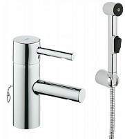 Превью фото Grohe Смеситель для раковины Essence с гигиеническим душем 23122000 № 1