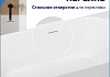 Ванна акриловая 170x80 пристенная Teymi Lempi L левая белая глянцевая T130204 № 6