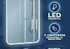 Зеркало настенное с подсветкой в ванную Teymi Solli 60х80 LED сенсор на взмах T20204IR T20204IR № 2