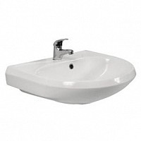 Превью фото Раковина Santeri Вест 57, без отверстия для смесителя 131118S0001B0 № 1