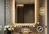 Зеркало настенное с подсветкой в ванную Teymi Edlen Gold 600х800 LED сенсор T20724 T20724 № 3