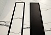 Трап для душа под плитку с сухим затвором вертикальный выпуск Teymi Aina 10х40 черный T90354 № 9
