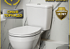 Унитаз напольный торнадо безободковый Teymi Demi Vortex T40119