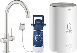 Превью фото Смеситель Grohe Red II Duo 30083DC1 для кухонной мойки, с водонагревателем № 1