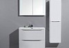 Комплект мебели для ванной BelBagno Ancona-N 80 bianco lucido напольная