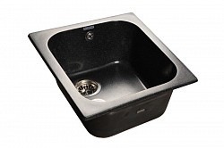 Превью фото Мойка кухонная Granfest Standart S-430 черный № 1