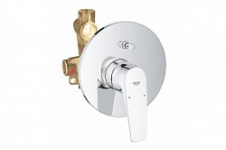 Превью фото Смеситель для ванны Grohe BauFlow для скрытого монтажа, хром 29113000 № 1