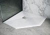 Поддон Grossman трапеция белый (100x100x2,5) Strong GR-S1100100D № 2