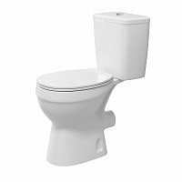 Превью фото Унитаз напольный Niagara Brava безободковый с тонкой крышкой NG-9901 № 1