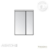 Превью фото Зеркальный шкаф Акватон БРУК 60 1A200502BC010 № 1