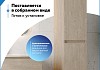 Пенал подвесной Teymi Laina 35х150 универсальный светлый дуб T60828 T60828 № 6