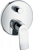 Превью фото Смеситель Hansgrohe Metris 31493000 для душа № 1