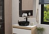 Раковина для ванной накладная Teymi Solli 41 artceramic цвет мрамор черный матовый T50383 № 3