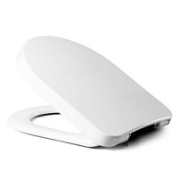 Превью фото Сиденье Cedo Тоскана, с микролифтом, быстросъемное, дюропласт, белое № 1