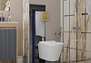 Комплект инсталляция Teymi Rapid SL с кнопкой GROHE золото матовое + унитаз Solli Pro F17615 № 14