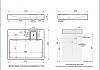 Раковина над стиральной машиной Teymi Kati Pro 60х50, литьевой мрамор, веревка для сушки одежды в комплекте F10103 № 17