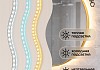 Зеркало настенное с подсветкой круглое в ванную Teymi Valo Gold D700 LED сенсор T20717 T20717 № 5