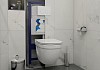 Готовое решение Teymi: Инсталляция Aina 45 + клавиша смыва Lina белая + унитаз Vitra Pro F01354 № 5