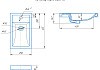Тумба подвесная Teymi Solli 45, белая матовая, для раковины Фостер 45 T60209 T60209 № 15