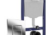 Комплект инсталляция Teymi Rapid SL с кнопкой GROHE хром + унитаз ТОРНАДО Lori Vortex 3 пок F17628 № 16