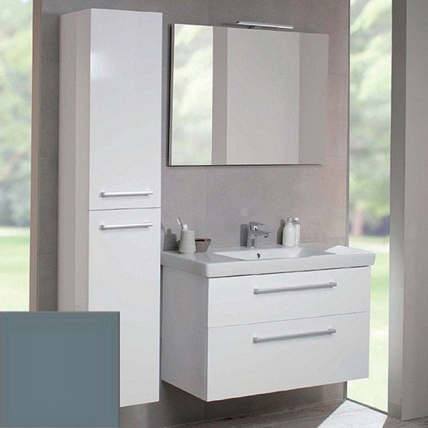 Комплект мебели для ванной 2DAY2 100 aqua grey A99500WB+7175A001