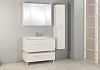 Комплект мебели для ванной Акватон Мадрид 100 белая с ящиком  № 2