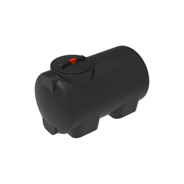 Емкость ЭкоПром H 300 с крышкой с дыхательным клапаном черный (для полива) 101.0300.899.0