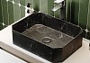 Раковина для ванной накладная Teymi Netta 50 черный мрамор T51204 № 5