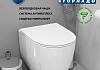 Комплект инсталляция Teymi Rapid SL с кнопкой GROHE белая + унитаз ТОРНАДО Lori Vortex 3 пок F17630 № 4