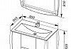 Комплект мебели для ванной Aquanet Виктория 90 олива 183679 183679 № 11