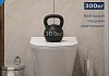 Комплект инсталляция Teymi Rapid SL с кнопкой GROHE золото глянец + унитаз Solli Pro F17927 № 8