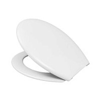 Превью фото Сиденье Haro Бермуда, стандартное, термопласт, белое № 1