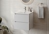 Тумба подвесная для ванной 50 см Teymi Laina корпус белый фасад матовый белый T60801 T60801 № 3