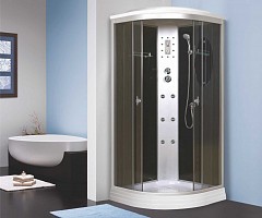 Превью фото Душевая кабина Niagara Ultra NG-5012-01 120х120х220 низкий поддон, тонированное стекло № 1