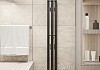 Полотенцесушитель электрический Teymi Helmi Inaro, 110х15, квадратный профиль, 3 секции, с таймером, черный матовый E90121 № 4