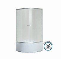 Превью фото Душевой уголок Niagara Eco NG-005-14N 80х80х195 высокий поддон, стекло матовое № 1