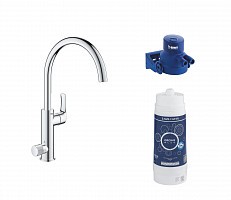 Превью фото Смеситель для кухни Grohe Blue Pure Eurosmart 119708 № 1