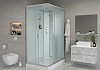 Душевая кабина Niagara Classic 110x80x215 низкий поддон, матовое стекло 431853Q № 3