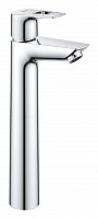 Превью фото Смеситель для отдельностоящей раковины Grohe BauLoop с ограничителем температуры XL хром 23764001 № 1
