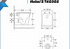 Унитаз подвесной безободковый с быстросъемным сиденьем микролифт Teymi Helmi S T40302 № 15