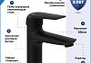 Смеситель для раковины черный матовый Teymi Hanna T10255 № 13