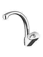 Превью фото Смеситель Bravat Loop F7124182CP для кухонной мойки № 1