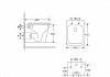 Комплект инсталляция Teymi Rapid SL с кнопкой GROHE золото глянец + унитаз Helmi S F17536 № 17