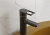 Смеситель для раковины Teymi Lina, черный матовый с хромом T10254 № 6