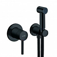 Превью фото Душ гигиенический Kludi Bozz Black 1 вид струи, комплект 389983976 № 1