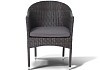 Плетеное кресло с мягким сиденьем 4sis Фраппе YH-C1728W [Коричневый] № 2